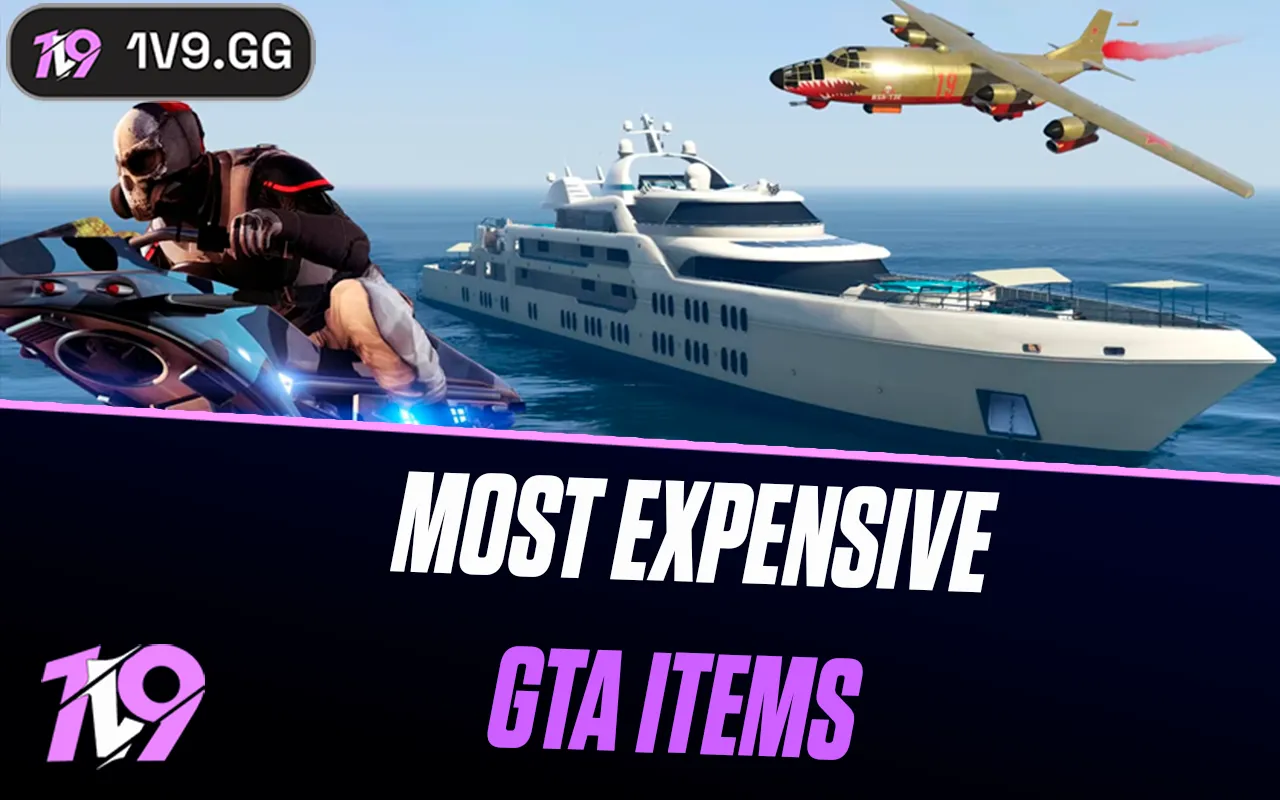 15 Most Expensive Items In GTA Online